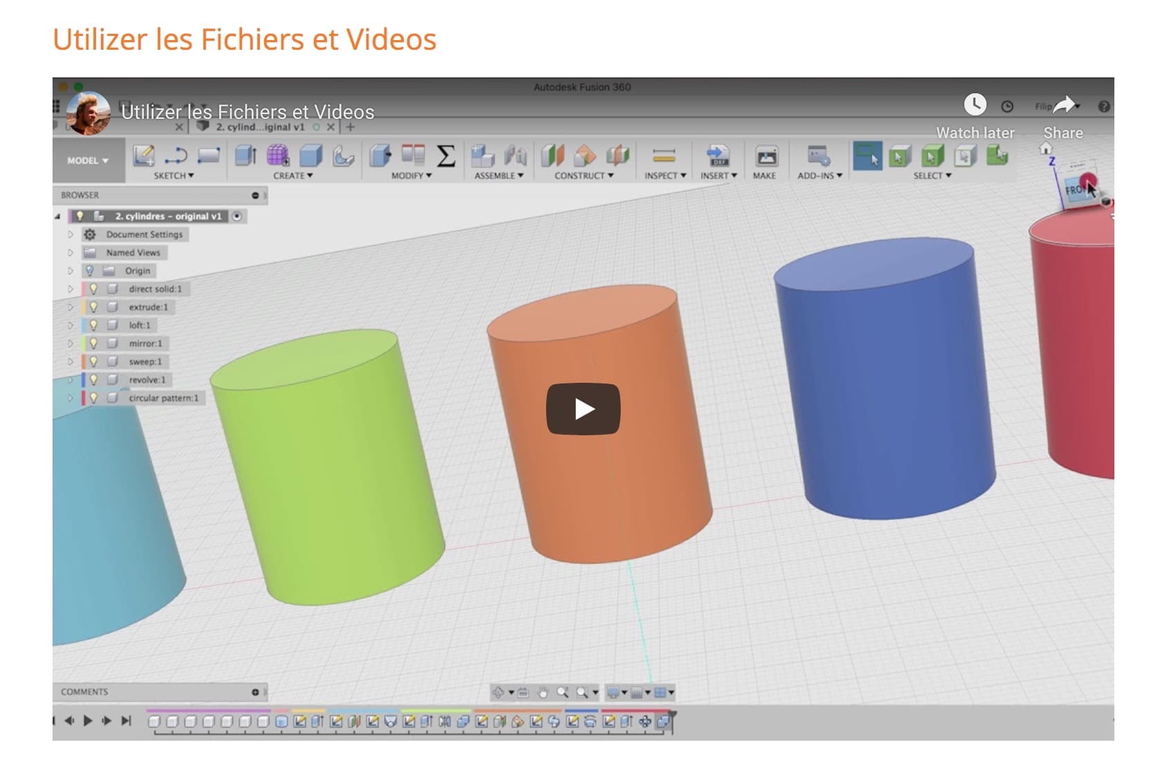 fusion 360 classes